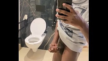 Preview 1 of Russian Mom Boob Suck Boy - TOILET ENJOYING