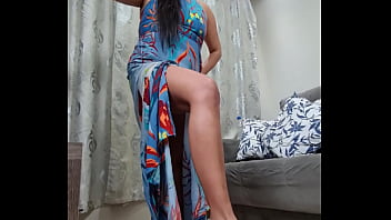 Preview 4 of Boy Garles - CBT 8 - Goddess Kiffa in Transparent sandals steps on christmas slave`s cock and make him cum with her hard soles - 2 DIFFERENT ANGLES - POST CUM  TORMENT