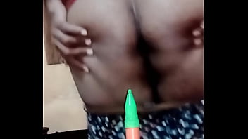 Preview 1 of Fat Anta - Big ass riding small dildo