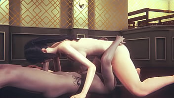 Preview 3 of Www Mariagesex Com - Hentai 3D Uncensored - Leila hardsex - Japanese Asian Manga Anime Film Game Porn