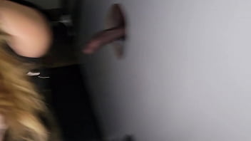 Preview 2 of Shut Dul - Kylee enjoys her time much more that thought inside glory hole