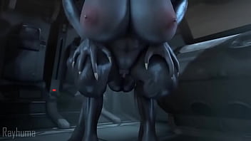 Preview 4 of Sharon Ponk - aliens cojelones del halo