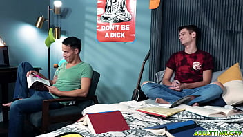 Preview 1 of Virgin Dowanload - Two boyfriends Des Irez and Trevor Harris take a break for intimate sex with lots of kissing and fucking