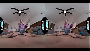 Preview 3 of Sunny Leone Xxxx Hdbf - WETVR Busty Redhead Octavia Red Does First VR Porn