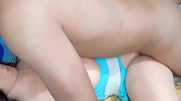 Preview 2 of Special Handjob - Cute woman from the gym fucking with her personal trainer...intense vaginal sex
