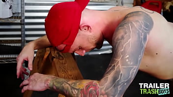 Preview 2 of India Xnxmms Videocom - TRAILERTRASHBOYS Christian Martin And Colton Blue Bareback