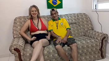 Preview 1 of Arabian Teachers - Brincando com os amigos na Copa do Mundo Stella Still Myke Brazil Macky Beringella