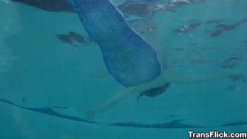 Preview 1 of Www Six Video India Hd Xxx - Two beautiful mermaids Kasey Kei and Jewelz Blu gets curious about their new parts and starts experimenting on them