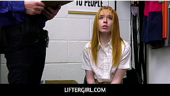 Preview 1 of Luxi Wants - LifterGirl  -  Redhead Shoplifter Fucks To Avoid Jailtime