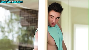 Preview 1 of Mom Xxx Cina - Tattoo stud enjoys barebacking with handsome BF outdoor