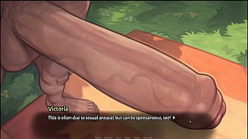 Preview 3 of Wwwxxxvde - My Pig Princess 0.8 [ SEX POSITIVE Hentai Game ] Ep.32 CAUGHT with a BONER by my GF and her SEX ED TEACHER !