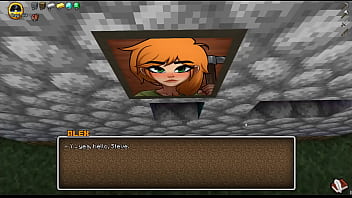 Preview 2 of Aunti Sex Vid0s - HornyCraft [ Parody Hentai game PornPlay ] Ep.16 The witch is collecting my sperm to make potion with a hot handjob