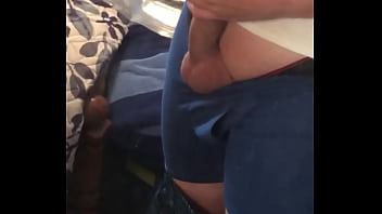 Preview 2 of Con Amiga Virgen - Showing off my dick and balls. Thoughts!?
