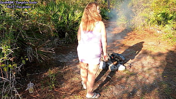 Preview 1 of Yes Porn Sani Leuni 16 Hersh - Campfire Feeder Girl free promo