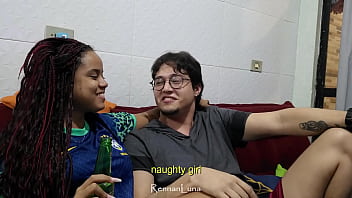 Preview 1 of Banglia New Sex - Fodendo com Duas Novinhas Gostosas Durante o Jogo do Brasil na Copa do Mundo! Lapa de Morena Gostosa essa Amiga da Minha Esposa! (Rennan Luna Official e Gabbie Luna) V&Iacute_DEO COMPLETO NO XVIDEOS RED
