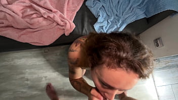 Preview 4 of Basketball Women - My neighbor asked for water,  but she got cum on her face instead