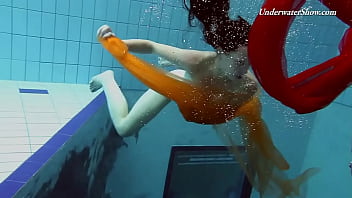 Preview 2 of Dani Daniels Kidnap - Horniest hottest lesbian babes in the pool
