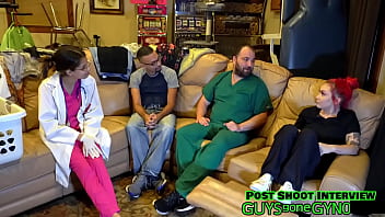 Preview 4 of Wtf Passcom Video Play - The Doctors New Scrubs with Angel Ramiraz,  Naked Nurses&amp_Floppy Dick, Watch Entire Film At GuysGoneGyno! - Reup