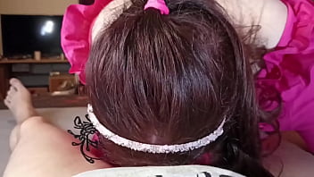 Preview 2 of Japanmom Xx - Ball licking and deepthroating stepdaughter POV