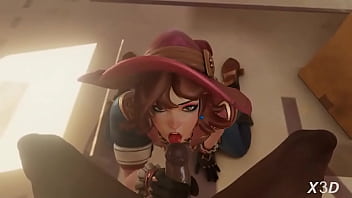Preview 4 of At Horse Farm Sex With Horse - Overwatch [ Witch D.Va ] By X3D