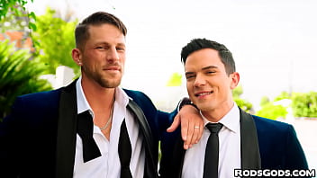 Preview 1 of Asks You - Have you seen Dakota Payne and Roman Todd in these suits? They look fucking fantastic! Watching these two super hunks fuck each others assholes is however even more fantastic!