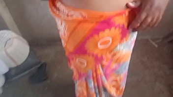 Preview 2 of Anal Stockings Dp Heels - housewife big boobs show in village house