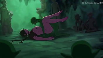 Preview 1 of Zamira Tribbing - goblins na cavernas