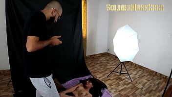 Preview 3 of Ume Jolle - While I&#039_m doing a photo session for her,  this beautiful webcam model asks me for photos with her cock in my mouth and we end up fucking - Abby Montano - SoldierHugeCock