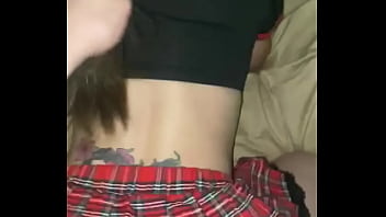 Preview 3 of Peeky Nipples - Fucking step mom in her mini skirt