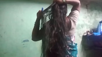 Preview 4 of Mereya Salsan - sexy aunty dress washing in bathroom