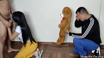 Preview 1 of Mother Son Sex Relationships - Prefiero La Polla de mi Amante que los regalos de peluche de mi Esposo Cornudo NTR