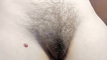 Preview 4 of Mobileporen - Hairy pussy show,  tits play in topic and naked!
