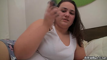 Preview 1 of Bbw Xxl Dick - He calling big booty fat girlfriend for play