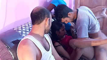 Preview 2 of English America Xnxx In - Bengali hot two tight pussy hole tight XXX fuck  boyfriends hard deep fucking tight pussy  two boys Two girls    .... Hanif and Popy khatun and Mst sumona and Manik Mia