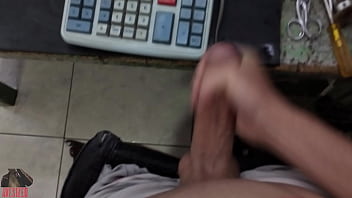 Preview 4 of Owl Citta - TIME TO CUM ON A CLIENT&#039_S MACHINNE! (MESSY CUMSHOT)