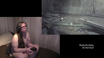 Preview 4 of Isabella Dior Swallow - Naked Resident Evil 7 Play Through part 1