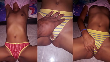 Preview 2 of Xxx Massage Video 2018 18 Years - Me masturbo y mi hermanastro me ayuda a meterme los dedos en mi vagina cachonda 4k