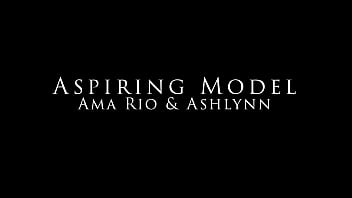 Preview 1 of Japane Balen Hukana Sex - Aspiring Model Has To Start Out As A Foot Slut - Ashlynn Taylor &amp_ Ama Rio
