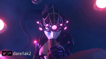 Preview 1 of Forced Sex Hard Girl Crying - Widowmaker Giving Blowjob