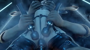Preview 3 of Lesbian Porn With Plot - Tifa Lockhard Experiencing the Wall