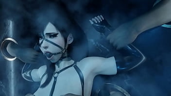 Preview 1 of Lesbian Porn With Plot - Tifa Lockhard Experiencing the Wall