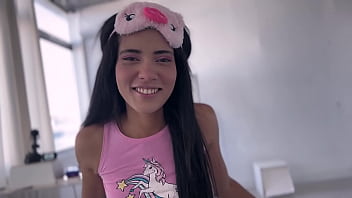 Preview 1 of Eurotic Tv Show Lauren Prn Video - PutaLocura - PutaLocura - Mamada sucia y polvo de latina teen disfrazada de cerdita