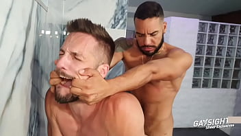 Preview 3 of Blond Nikki Benz - Bande annonce | Le sauna de la baise d&eacute_brid&eacute_ Joge Sainz &amp_ Simon Will