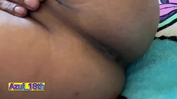Preview 4 of Ayla Bbw10 - First anal sex with my new girlfriend in her own bed