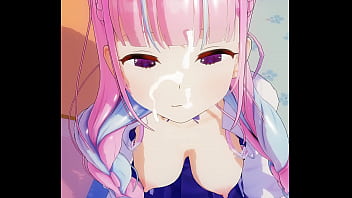 Preview 4 of Brazzres Com Freevideos - [Hololive] Minato Aqua Sucks your dick