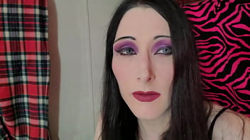 Preview 1 of Mom Sex Videos Big Boobs And Son - Hot shemale with dirty feet fucks a watermelon