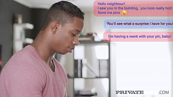 Preview 1 of Pokpmon Xxxx - PrivateBlack - Hot Anita Bellini Milks The Neighbour&#039_s Thick Dark Dick