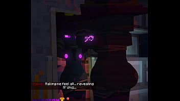 Preview 2 of Handy Cap Girl Sex - (SlipperyT) Marie&#039_s Mirror Talk (Minecraft)