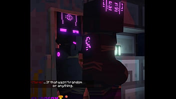 Preview 3 of Handy Cap Girl Sex - (SlipperyT) Marie&#039_s Mirror Talk (Minecraft)