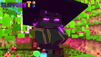 Preview 2 of Xxx In Movie - (SlipperyT) Art trade with HB (short animation) [Minecraft]